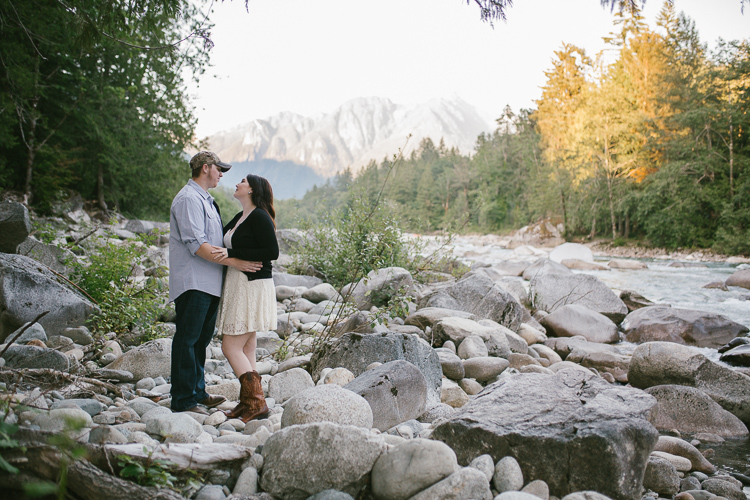 Seattle Engagement Photos - Skycomish River - Index